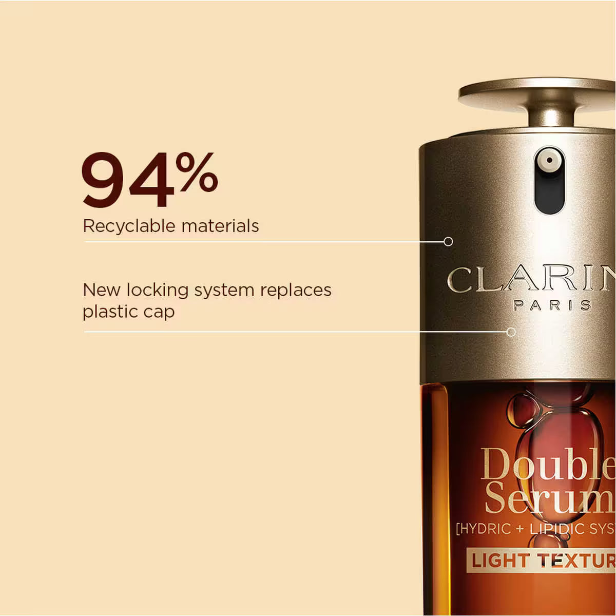 CLARINS DOUBLE SERUM LIGHT TEXTURE 50ML