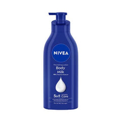 NIVEA BODY MILK 5 IN 1  NOURISHING BODY LOTION 600ML