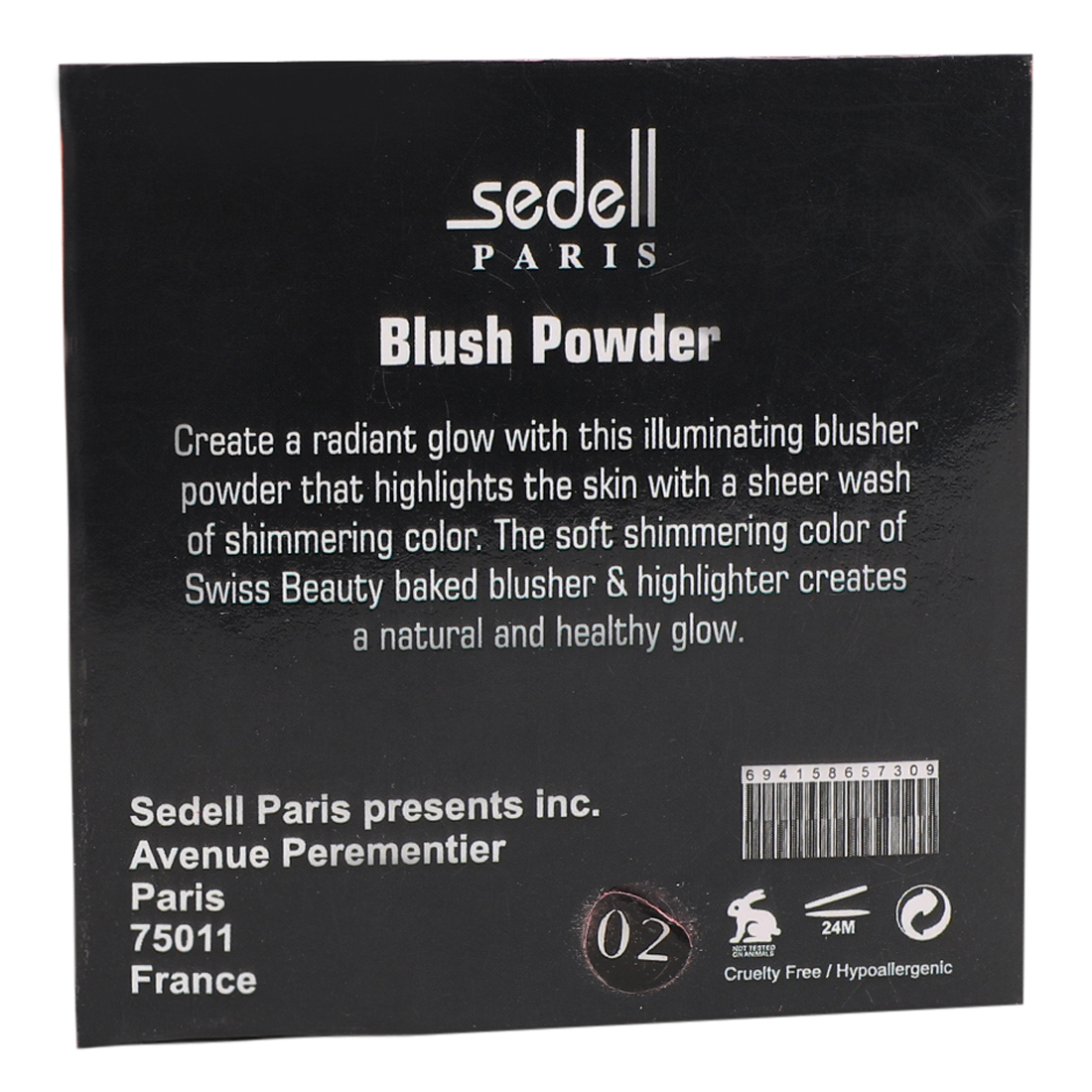Sedell Professional Multi Blush Powder Light Peach - 8gm