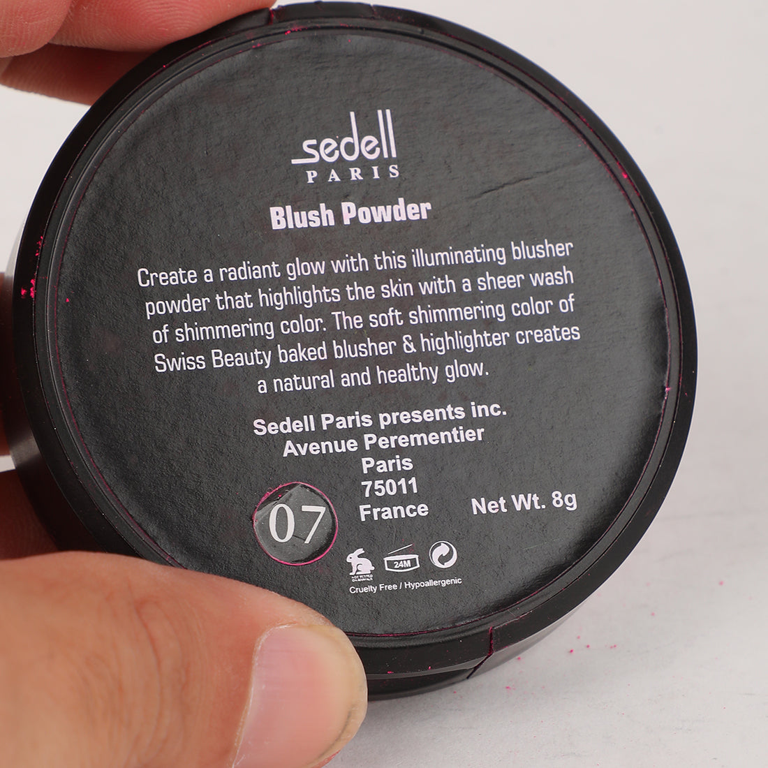 Sedell Professional Multi Blush Powder Pink - 8gm