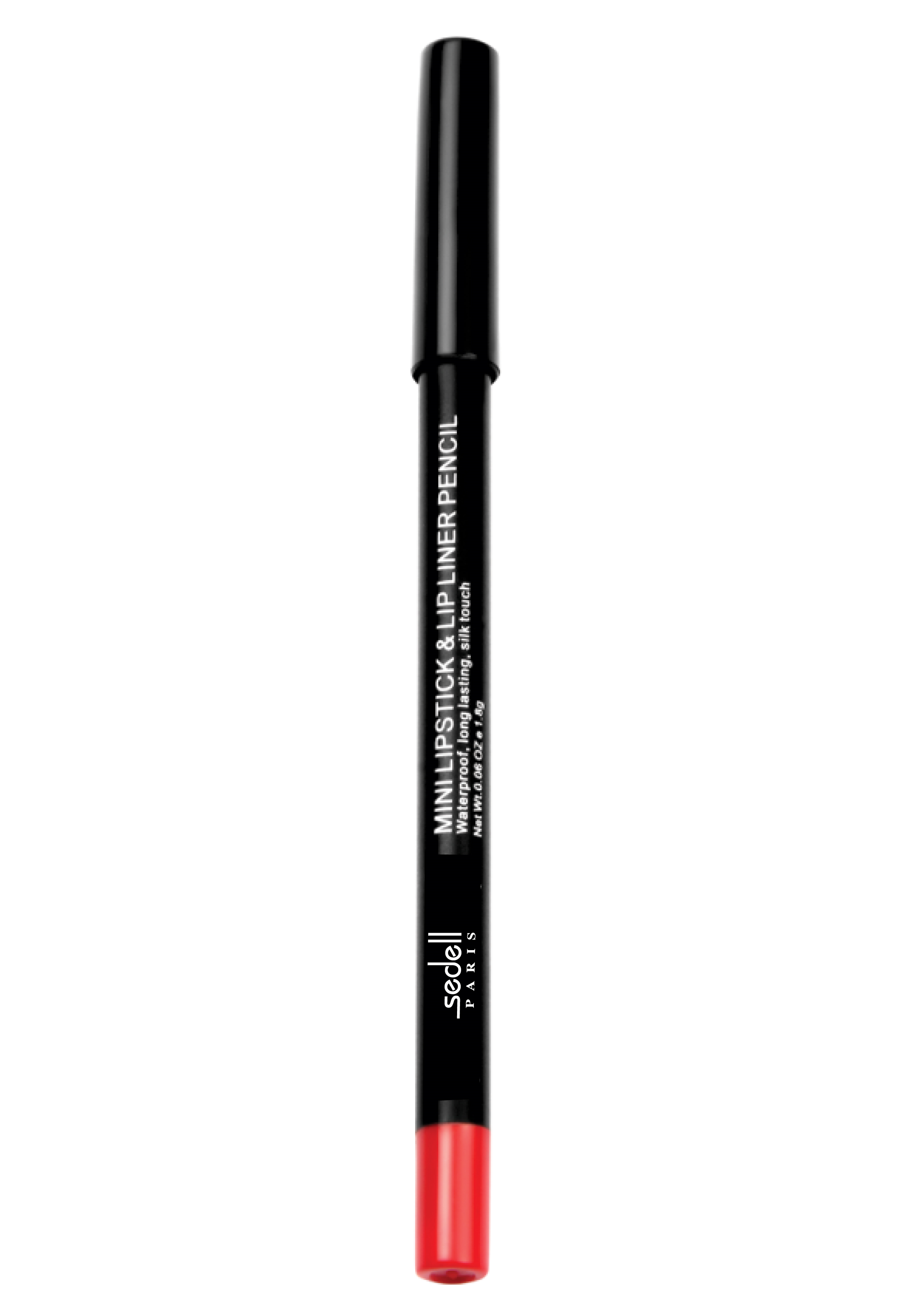 Sedell Paris Mini Lipstick & Lip Liner Pencil Hot As Chilli - 1.4g