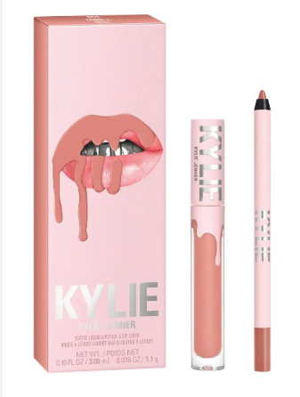 KYLIE JENNER MATTE LIQUID LIPSTICK & LIP LINER  802 CANDY K
