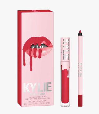KYLIE MATTE LIQUID LIPSTICK & LIP LINER 1.1G 402 MARY JO K