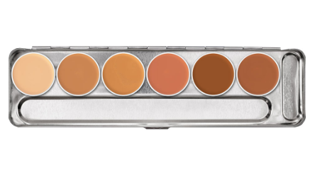 Kryolan Dermacolor Camouflage 6 Shade Palette