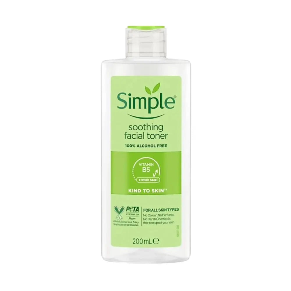 Simple Kind to Skin Soothing Facial Toner – 200ml