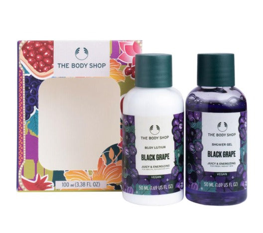 The Body Shop Indulgent Bodycare Bliss Black Grape Gift Set – 100ml
