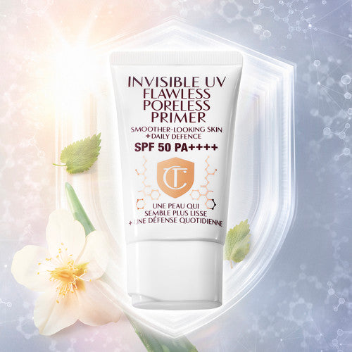 CHARLOTTE TILBURY INVISIBLE UV FLAWLESS PORELESS PRIMER SPF 50 