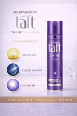 SCHWARZKOPF TAFT SHINE HAIR SPRAY NO-4 250ML - Kunchals
