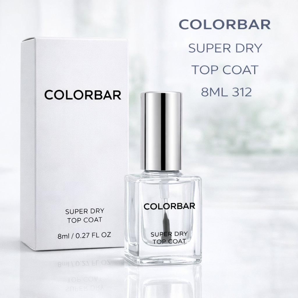 COLORBAR SUPER DRY TOP COAT 8ML 312 - Kunchals