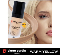 Pierre Cardin Paris - Photoglow Foundation 404-Ivory Skin With Warm Yellow - 30mL