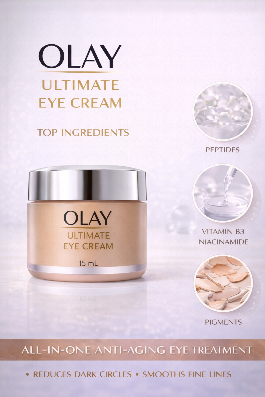 OLAY ULTIMAT EYE CREAM 15 ML - Kunchals