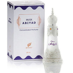 Afnan  Unisex Musk Abiyad Perfume Oil 0.67 oz Fragrances