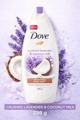 DOVE CRUSHED LAVENDER & COCONUT MILK 298 G