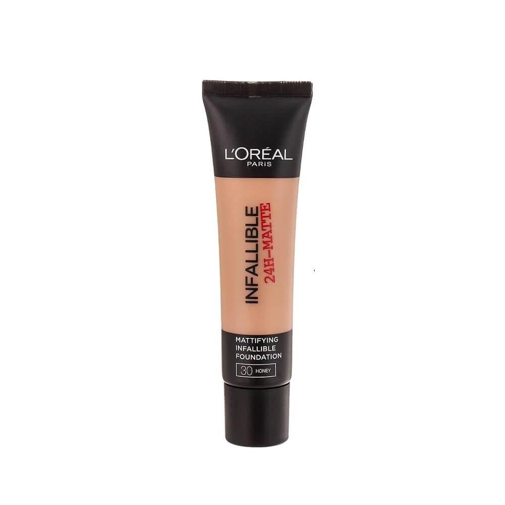 L'Oréal Paris Infallible 24H Matte Foundation – 30 Honey