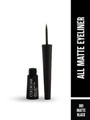 COLORBAR ALL MATTE EYELINER 2.5ML MATTE BLACK 001 - Kunchals