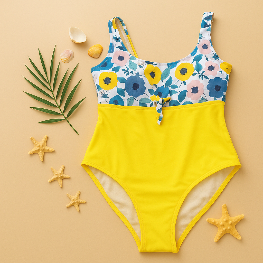 SunBloom One-Piece Swimsuit