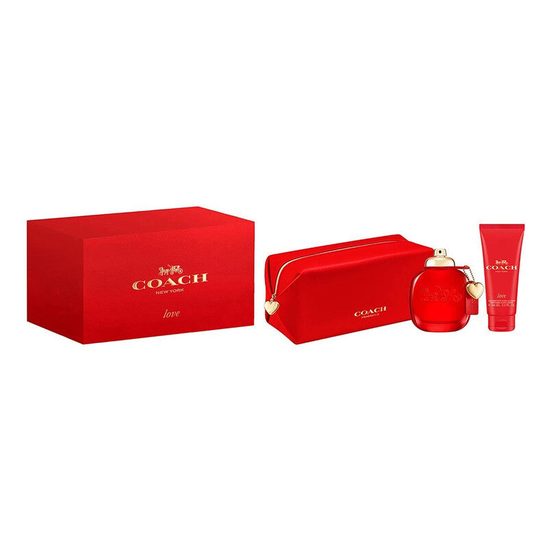 Coach Love 3-Piece Gift Set for Women.