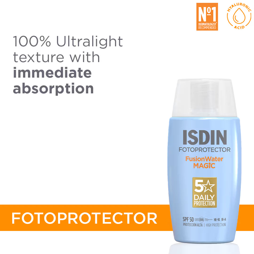 ISDIN FOTOPROTECTOR FUSION WATER MAGIC LIGHT SPF 50 50ML
