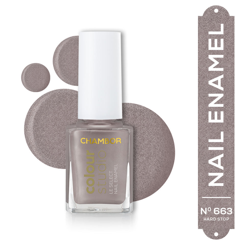 Chambor Colour Studio Le Select Nail Enamel - No. 663 Hard Stop - 10mL