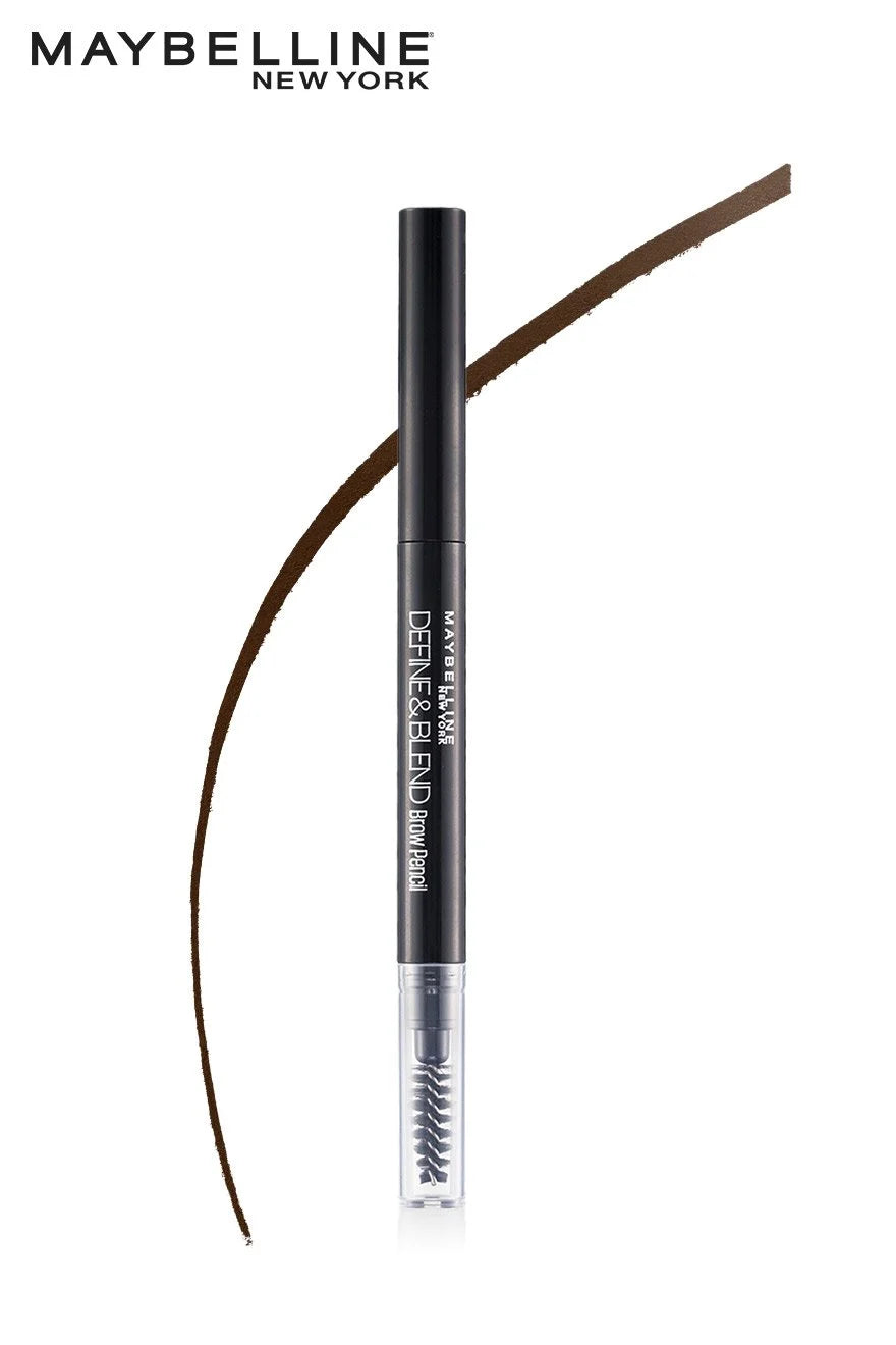 MAYBELLINE DEFINE & BLEND ANGLED BROW PENCIL  0.16G NATURAL BROWN