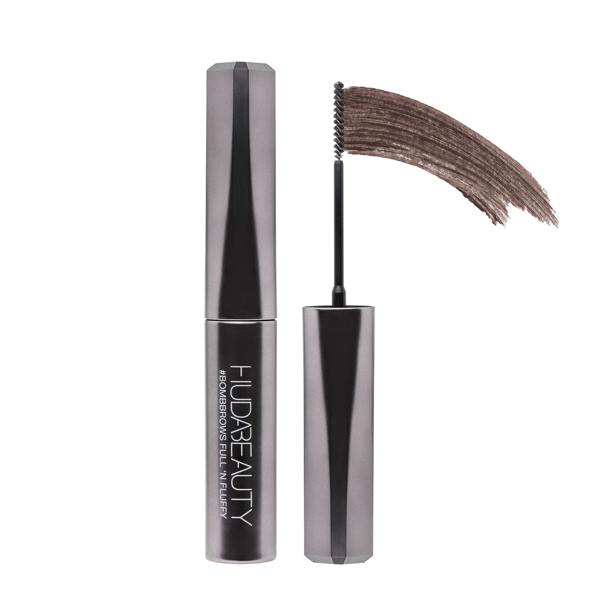 Huda Beauty #bombbrows Full'n Fluffy Fiber Gel - 6 Black Brown - 4.5ml