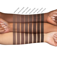 Huda Beauty #bombbrows Full'n Fluffy Fiber Gel - 8 Soft Black - 4.5ml