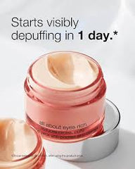 CLINIQUE ALL ABOUNT EYE RICH REDUCES CIRCLES, PUFFS 15ML