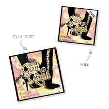 Benifit Gold Rush 2.5 Gm Mini shade warm golden nectar blush