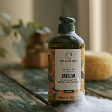 THE BODY SHOP ZESTY & REFRESHING SATSUMA SHOWER GEL 250ML