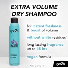 SCHWARZKOPF GOT2B DRY SHAMPOO 200ML EXTRA VOLUME - Kunchals