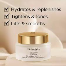 ELIZABETH ARDEN CERAMIDE TIME COMPLEX MOISTURE CREAM SPF-15-50 GM - Kunchals