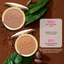 Natural Chocolate Bronzer - Caramel Cocoa - 8g
