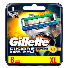 GILLETTE FUSION PROGLIDE 5 POWER XL 8