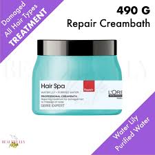 LOREAL PARIS HAIR SPA WATER LILY + PURIFIED WATER  490G SMOO - Kunchals