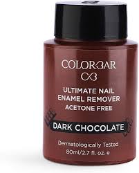 COLORBAR ULTIMATE NAIL ENAMEL REMOER 80ML DARK CHOCOLATE