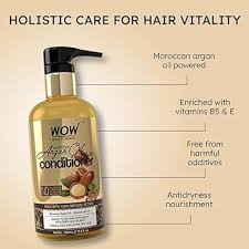 WOW Skin Science Moroccan Argan Oil Hair Conditioner - 500ml