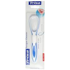 TRISA DOUBLE ACTION TONGUE CLEANER