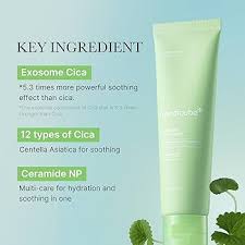 Medicube Exosome Cica Tea Tree Cream For Sensitive Skin With Centella Asiatica Help Reduce Redness And Breakouts. | Low-Irritating, Moisturizing Daily Texture Care | Korean Skincare | 1.7 Fl Oz