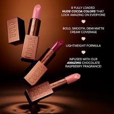 Too Faced Cocoa Bold Lipstick | High Pigment Lip with Creamy Texture + Matte Finish, Vegan + Cruelty Free