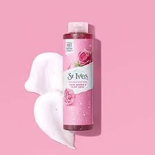 ST IVES ROSE WATER & ALOE VERA REFRESHING BODY WASH 473ML