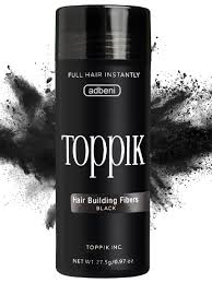 Toppik Hair Building Fibres - Instantly Full Hair, Black, 55 g