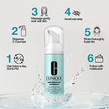 CLINIQUE ANTI-BLEMISH SOLUTIONS CLEANSING FOAM 125ML