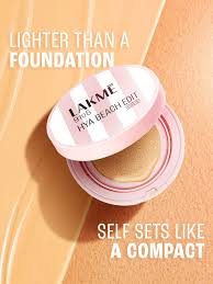 LAKME 9TO5 HYA BEACH EDIT CUSHION FOUNDATIONSPF 40 12G W120