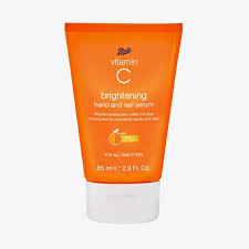 BOOTS VITAMIN C BRIGHTENING HAND AND NAIL SERUM 85ML