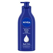 NIVEA BODY MILK 5 IN 1  NOURISHING BODY LOTION 600ML