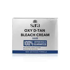 SARA OXY D-TAN BLEACH CREAM HAIR 28G - Kunchals