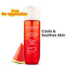 DOT & KEY WATERMELON COOLING SUNSCREEN BODY SPRAY FREE SPF 50+ PA+++ 110ML - Kunchals