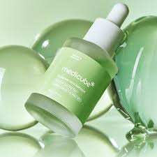 Medicube Exosome Cica Tea Tree Ampoule For Sensitive Skin With Centella Asiatica Help Reduce Redness And Breakouts. Low-Irritating, Moisturizing & Soothing Serum | Korean Skincare | 30Ml