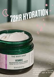 THE BODY SHOP VITAMIN E NOURISHING NIGHT CREAM 50ML