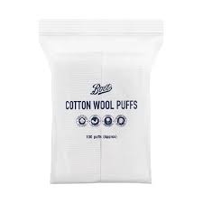 BOOTS COTTON WOOL PUFFS 100 PUFFS